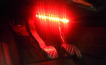 Červený LED pásik 19cm – fotka 4
