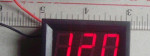 Digitalny Voltmeter Led modrý 7,5 - 30 Volt – fotka 3