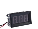 Digitalny Voltmeter Led modrý 7,5 - 30 Volt – fotka 4