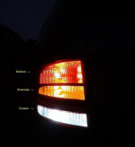 P21W led /Ba15s/studená biela/ do spiatočky, brzdového… – fotka 3