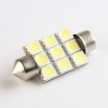 Autožiarovka LED C5W 9 x 5050 SMD  – fotka 2
