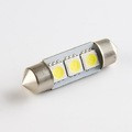 Autožiarovka LED C5W 3 x 5050 SMD  – fotka 2